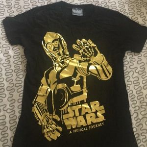 Star Wars C3po tshirt rare